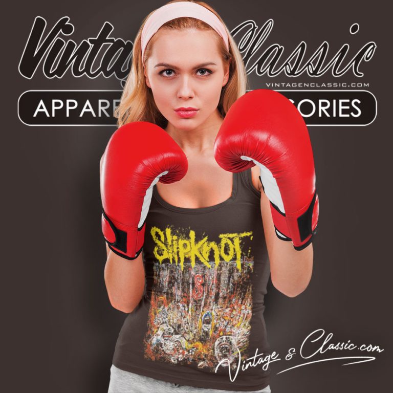 Slipknot Live At Msg Fan Pack 2023 Tank Top Racerback Slipknot Live At Msg Fan Pack 2023 Tank Top Racerback