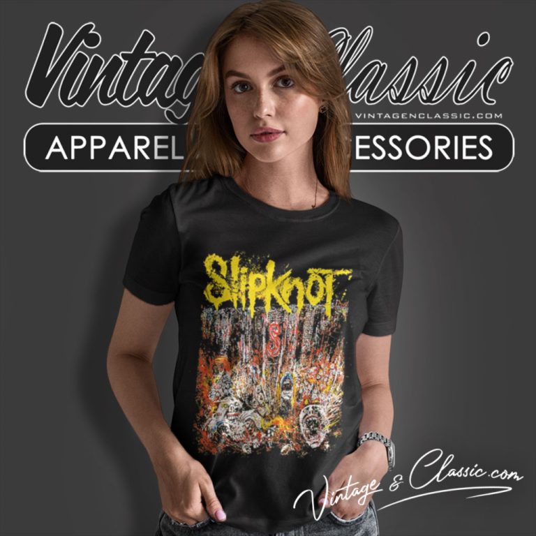 Slipknot Live At Msg Fan Pack 2023 Women T Shirt Slipknot Live At Msg Fan Pack 2023 Women T Shirt
