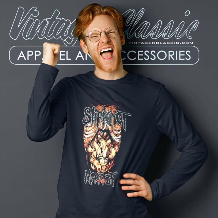 Slipknot Maggot Long Sleeve Tee Slipknot Maggot Long Sleeve Tee