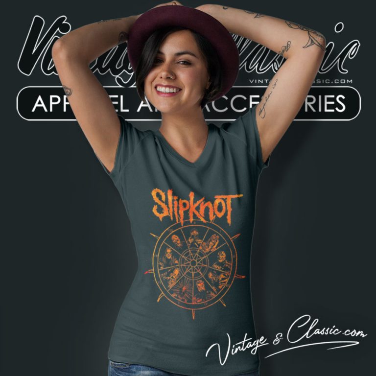 Slipknot Metal Band Music Rock Gift V Neck TShirt Slipknot Metal Band Music Rock Gift V Neck TShirt