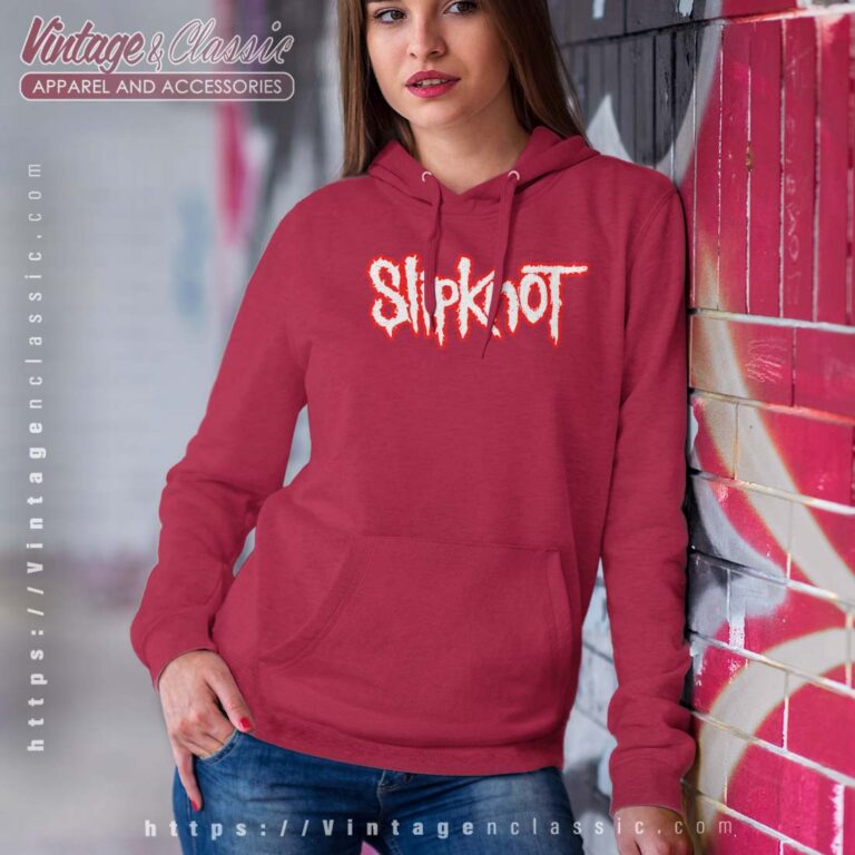 Slipknot Outline Logo Women Hoodie Slipknot Outline Logo Women Hoodie