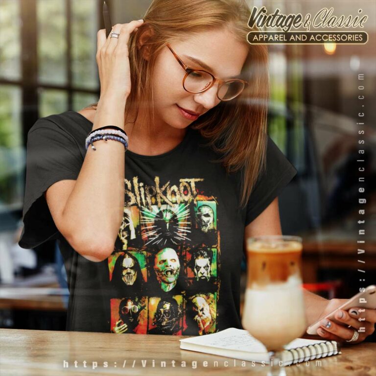 Slipknot Rusted Frame Summer Women TShirt Slipknot Rusted Frame Summer Women TShirt