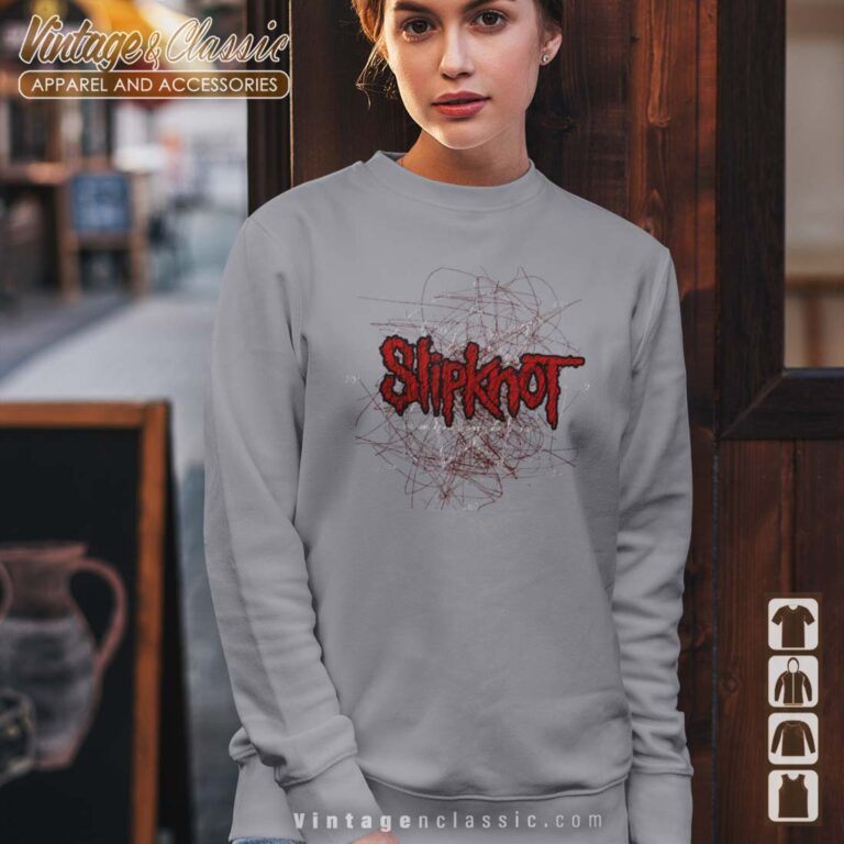 Slipknot Scribble Star Logo Sweatshirt Slipknot Scribble Star Logo Sweatshirt