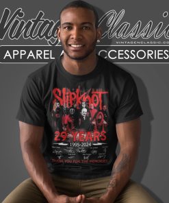 Slipknot Shirt 29 Years 1995 2024 Thank You For The Memories Signatures T Shirt