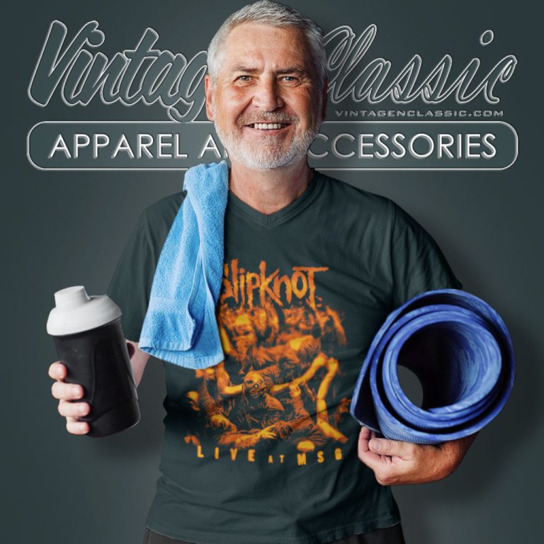 Slipknot Shirt Album Live At Msg V Neck TShirt Slipknot Shirt Album Live At Msg V Neck TShirt