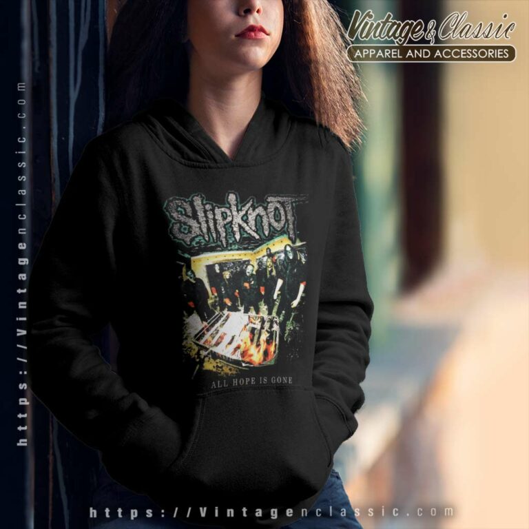 Slipknot Shirt All Hope Is Gone Tour Hoodie Slipknot Shirt All Hope Is Gone Tour Hoodie