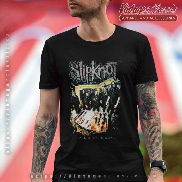 Slipknot Shirt All Hope Is Gone Tour T Shirt Slipknot Shirt All Hope Is Gone Tour T Shirt