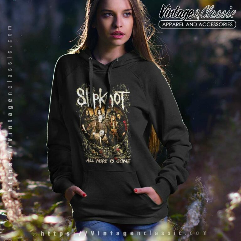 Slipknot Shirt All Hope Is Gone World Tour Hoodie Slipknot Shirt All Hope Is Gone World Tour Hoodie