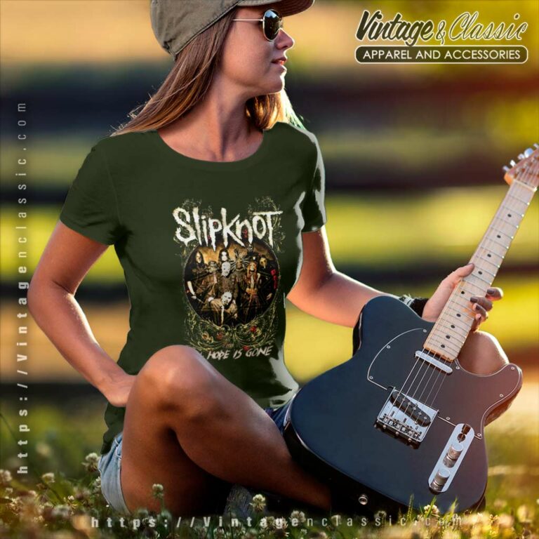 Slipknot Shirt All Hope Is Gone World Tour Women TShirt Slipknot Shirt All Hope Is Gone World Tour Women TShirt