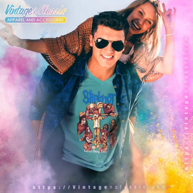 Slipknot Shirt Crucifixion Of Fred Durst V Neck TShirt Slipknot Shirt Crucifixion Of Fred Durst V Neck TShirt