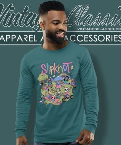 Slipknot Shirt Evolution Through The Year 2023 Tour Long Sleeve Tee