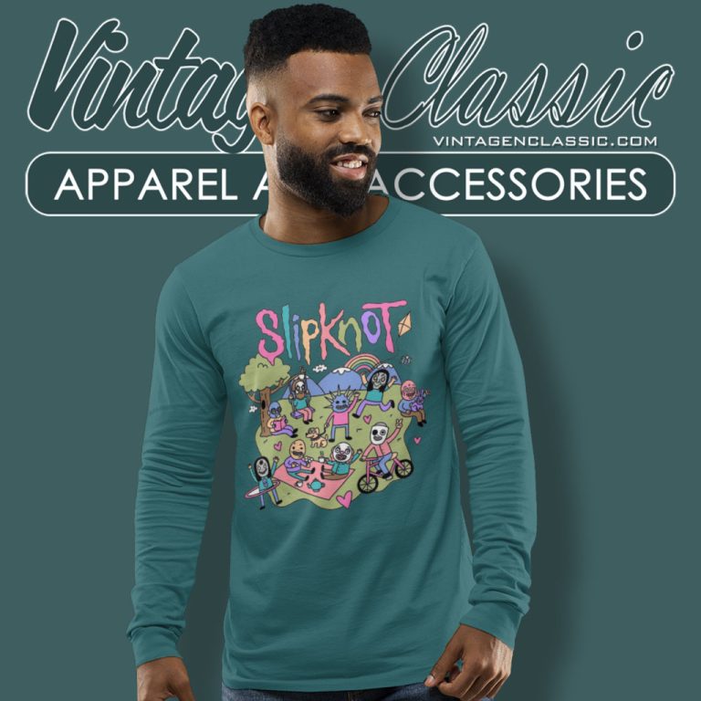 Slipknot Shirt Evolution Through The Year 2023 Tour Long Sleeve Tee Slipknot Shirt Evolution Through The Year 2023 Tour Long Sleeve Tee