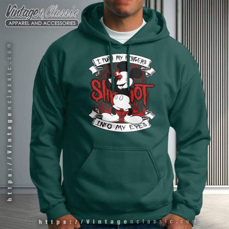 Slipknot Shirt I Push My Fingers Into My Eyes Hoodie Slipknot Shirt I Push My Fingers Into My Eyes Hoodie