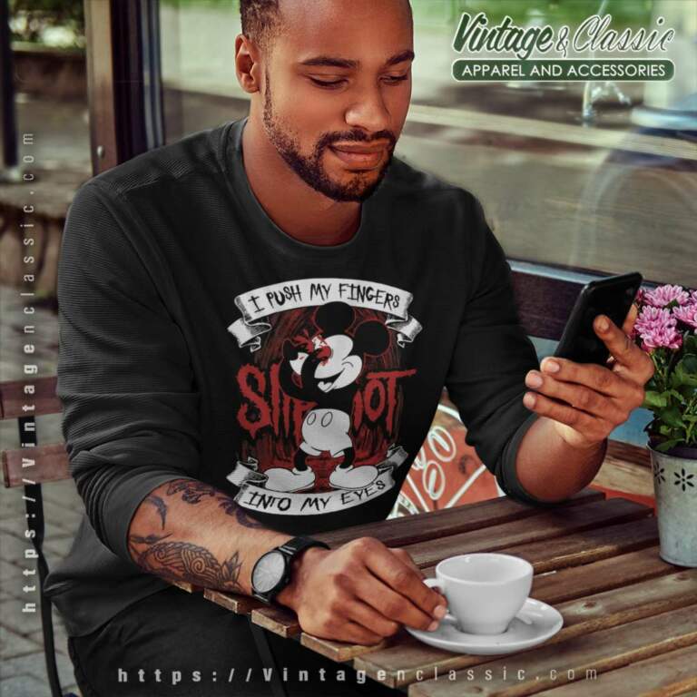 Slipknot Shirt I Push My Fingers Into My Eyes Sweatshirt Slipknot Shirt I Push My Fingers Into My Eyes Sweatshirt