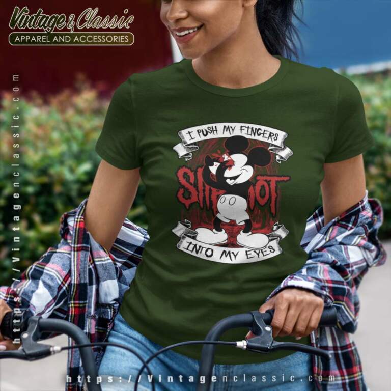Slipknot Shirt I Push My Fingers Into My Eyes Women TShirt Slipknot Shirt I Push My Fingers Into My Eyes Women TShirt
