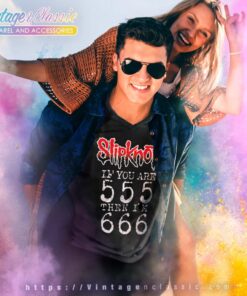 Slipknot Shirt If You Are 555 Then Im 666 V Neck TShirt