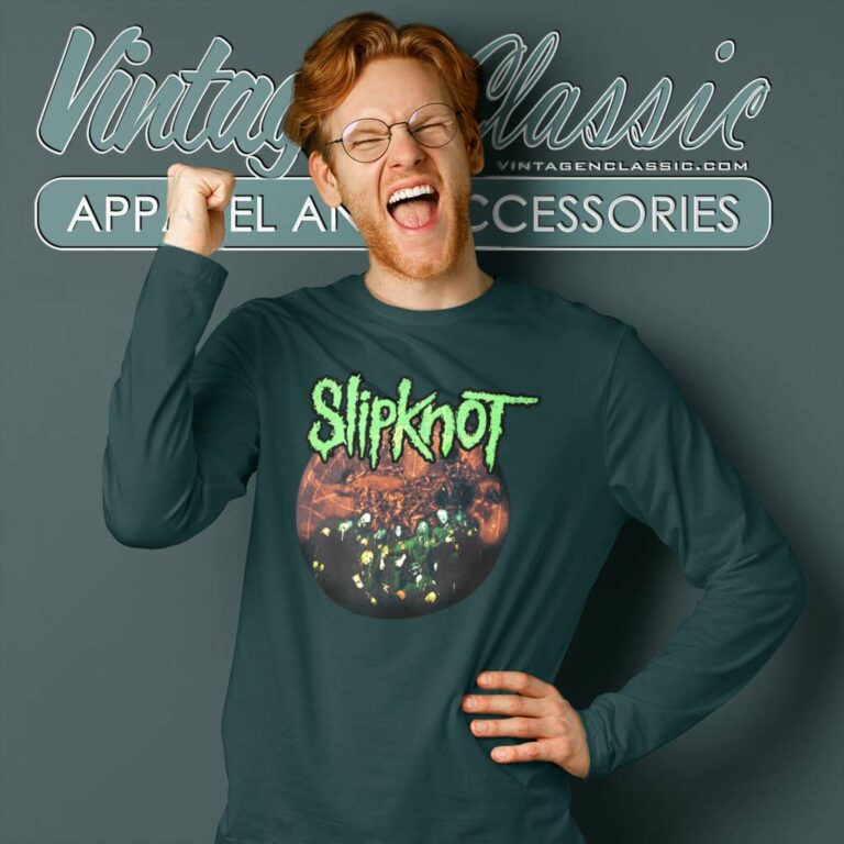 Slipknot Shirt Iowa Everything Ends Tour Long Sleeve Tee Slipknot Shirt Iowa Everything Ends Tour Long Sleeve Tee