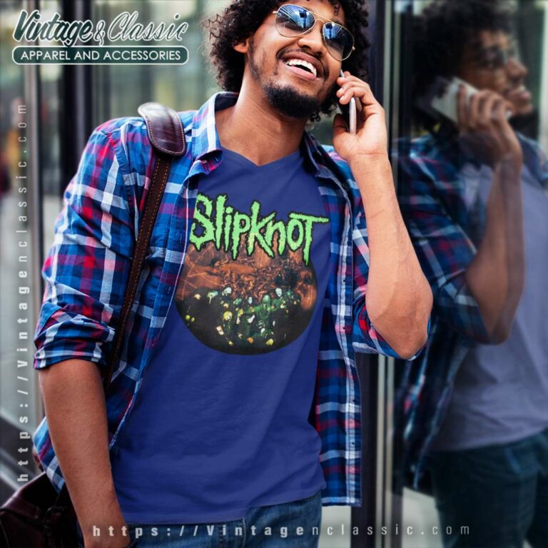 Slipknot Shirt Iowa Everything Ends Tour V Neck TShirt Slipknot Shirt Iowa Everything Ends Tour V Neck TShirt