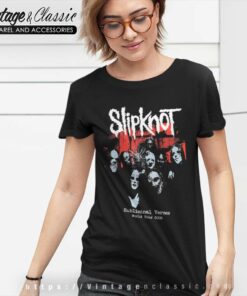Slipknot Shirt Subliminal Verses World Tour Women TShirt