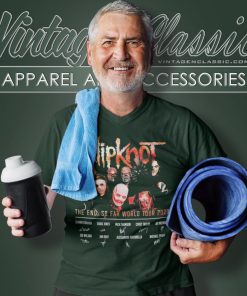 Slipknot Shirt The End So Far World Tour 2023 Signatures 6 Slipknot Shirt The End So Far World Tour 2023 Signatures V Neck TShirt