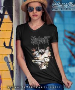 Slipknot Shirt The Subliminal Verses 2004 6 Slipknot Shirt The Subliminal Verses 2004 V Neck TShirt