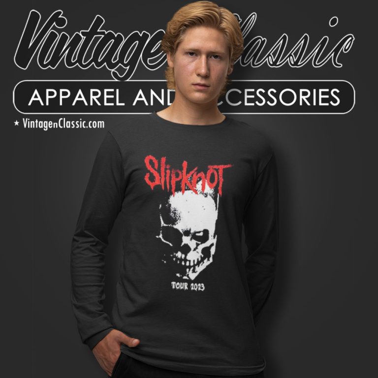 Slipknot Shirt Tour New Gift For Fans Long Sleeve Tee Slipknot Shirt Tour New Gift For Fans Long Sleeve Tee
