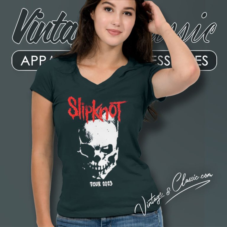 Slipknot Shirt Tour New Gift For Fans V Neck TShirt Slipknot Shirt Tour New Gift For Fans V Neck TShirt