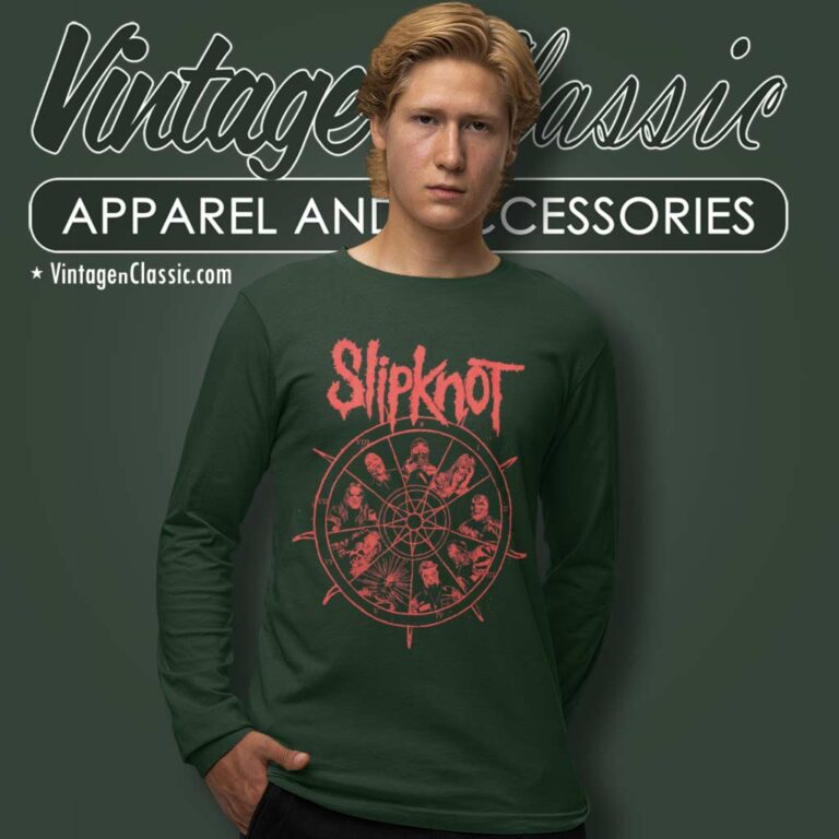 Slipknot Sigil Wheel Long Sleeve Tee Slipknot Sigil Wheel Long Sleeve Tee