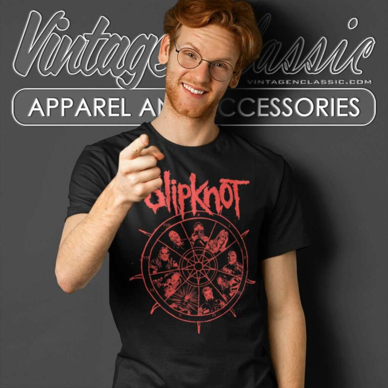 Slipknot Sigil Wheel T Shirt Slipknot Sigil Wheel T Shirt
