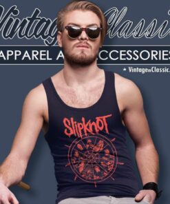 Slipknot Sigil Wheel Tank Top Racerback