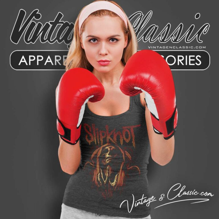 Slipknot Skull Crest Tank Top Racerback Slipknot Skull Crest Tank Top Racerback