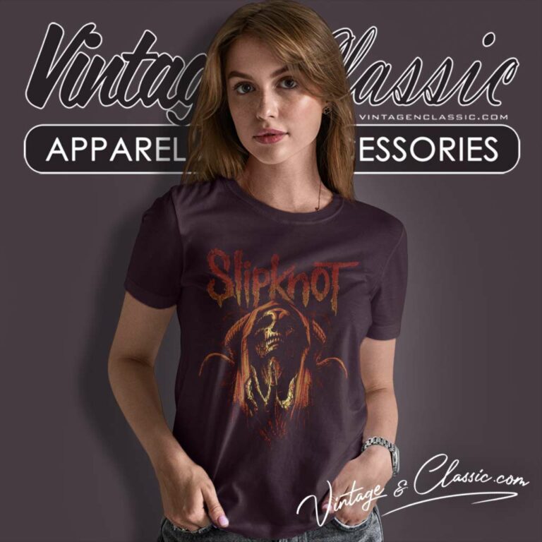 Slipknot Skull Crest Women TShirt Slipknot Skull Crest Women TShirt