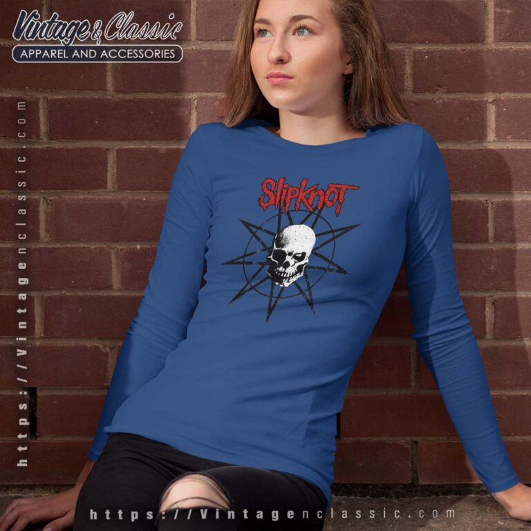 Slipknot Skull Star Longsleeves Slipknot Skull Star Longsleeves