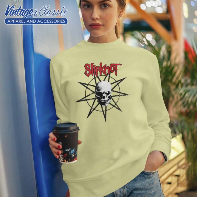 Slipknot Skull Star Sweatshirt Slipknot Skull Star Sweatshirt
