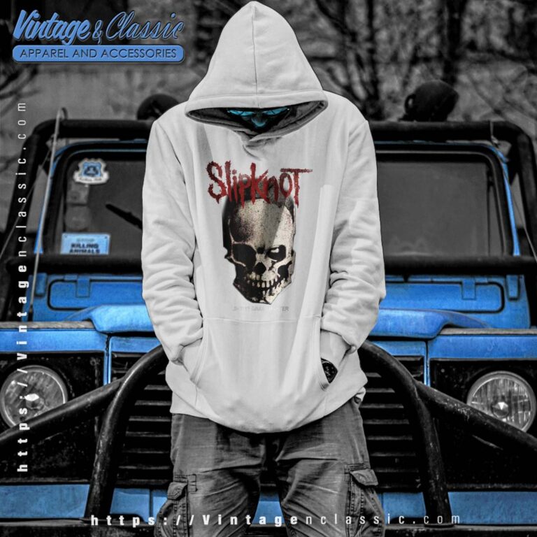 Slipknot Skull and Tribal Hoodie Slipknot Skull and Tribal Hoodie