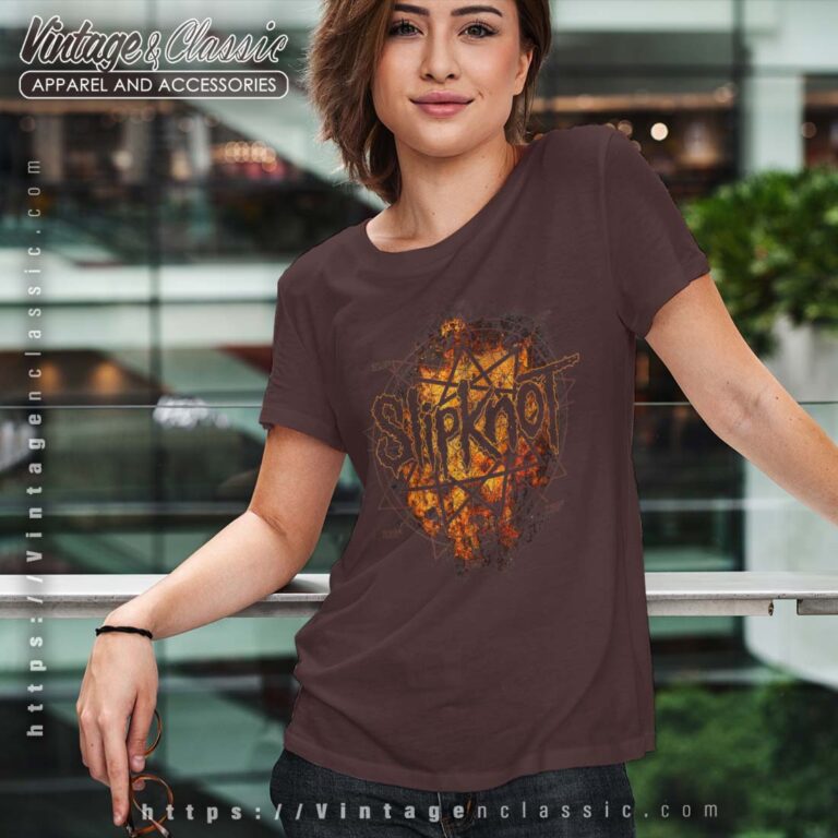 Slipknot Snuff Flames Tshirt Slipknot Snuff Flames Tshirt