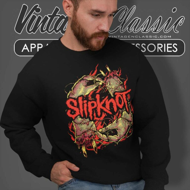 Slipknot Stitch Hands Sweatshirt Slipknot Stitch Hands Sweatshirt