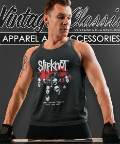 Slipknot Subliminal Verse World Tour Shirt 4 Slipknot Subliminal Verse World Tour Tank Top Racerback 1