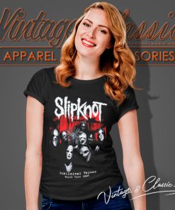 Slipknot Subliminal Verse World Tour Shirt 6 Slipknot Subliminal Verse World Tour Women T Shirt 1