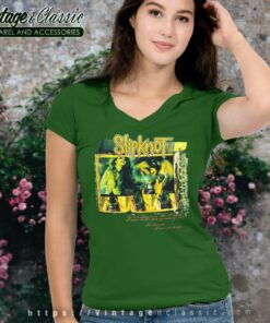 Slipknot Subliminal Verses Tour V Neck TShirt
