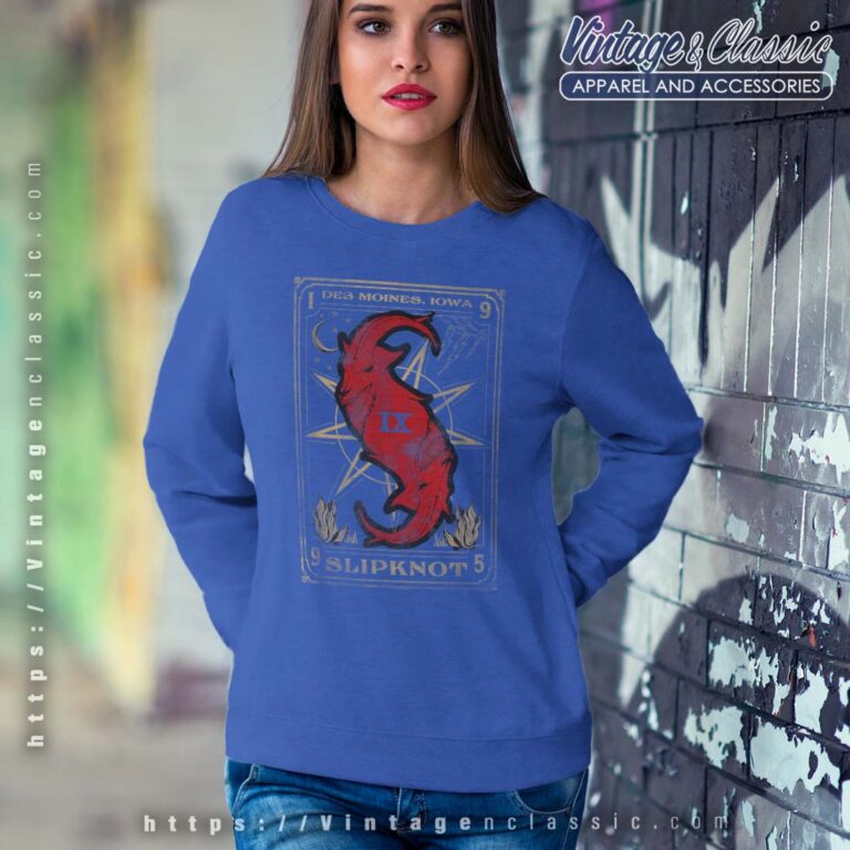 Slipknot Tarot Card Goat Sweatshirt Slipknot Tarot Card Goat Sweatshirt