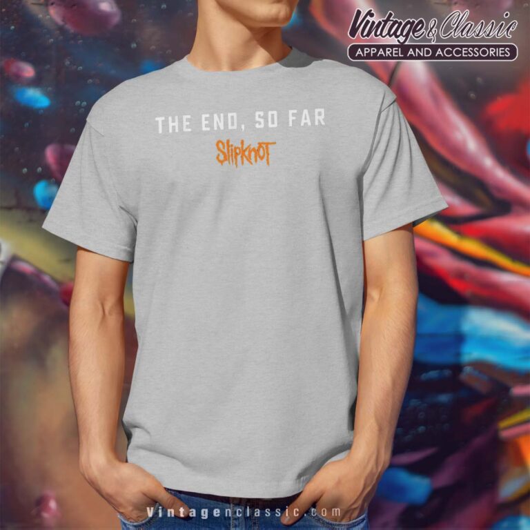 Slipknot The End So Far Logo Tshirt Slipknot The End So Far Logo Tshirt