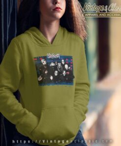 Slipknot We Are Not Your Kind Blue Glitch Hoodie