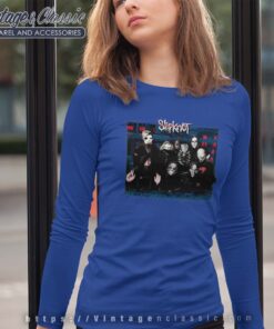 Slipknot We Are Not Your Kind Blue Glitch Longsleeves