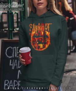 Slipknot We Are Not Your Kind Flames Hoodie