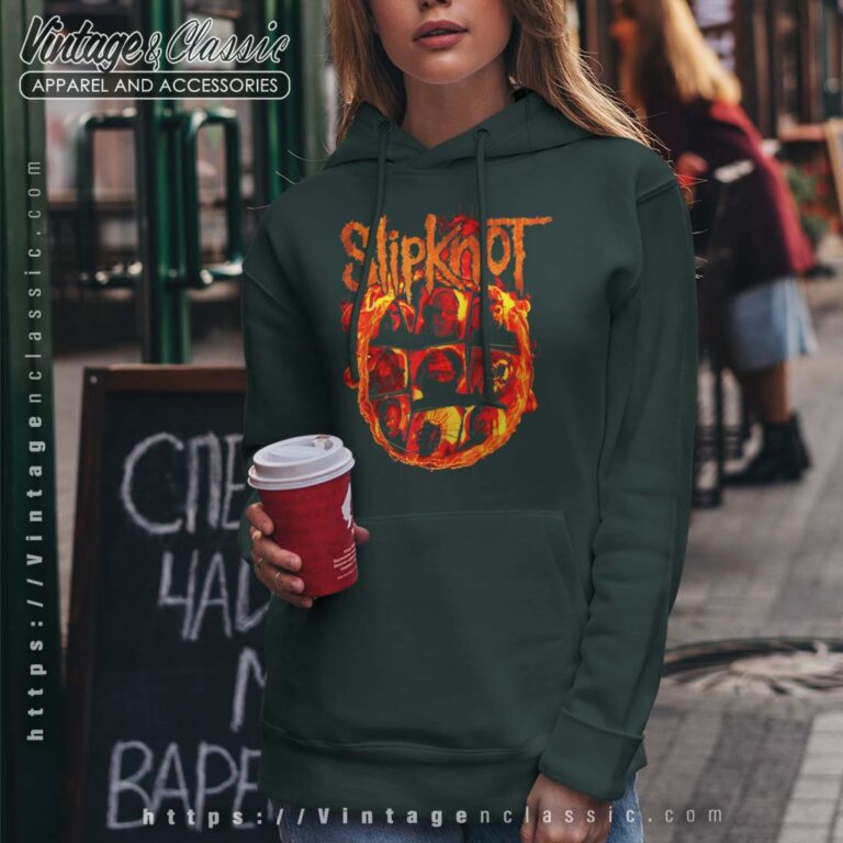 Slipknot We Are Not Your Kind Flames Hoodie Slipknot We Are Not Your Kind Flames Hoodie