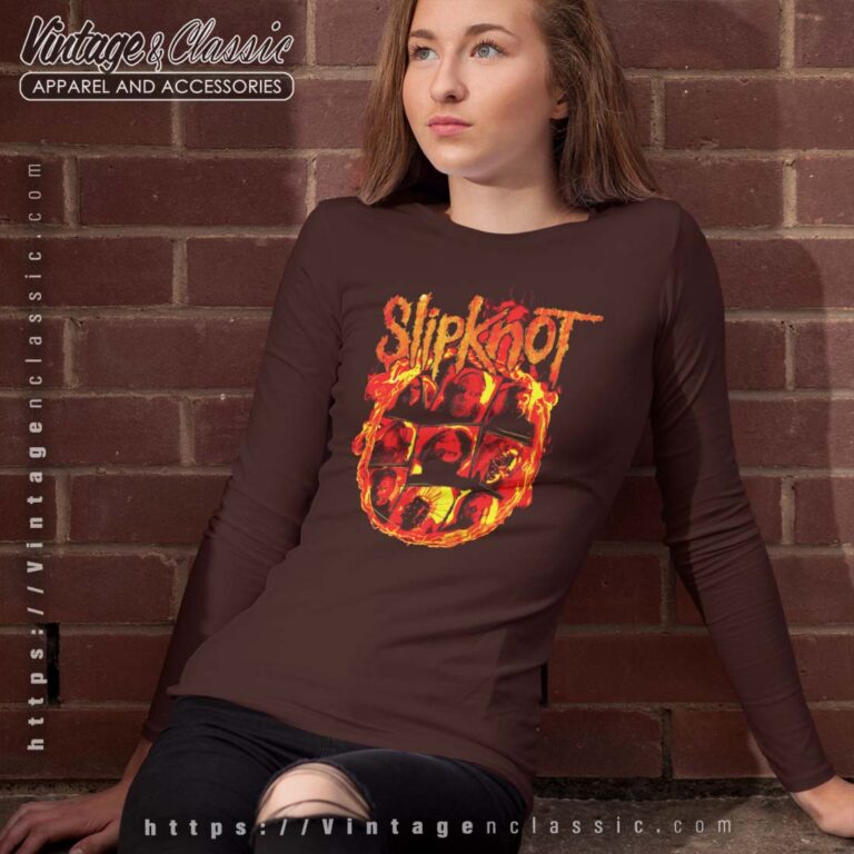 Slipknot We Are Not Your Kind Flames Longsleeves Slipknot We Are Not Your Kind Flames Longsleeves