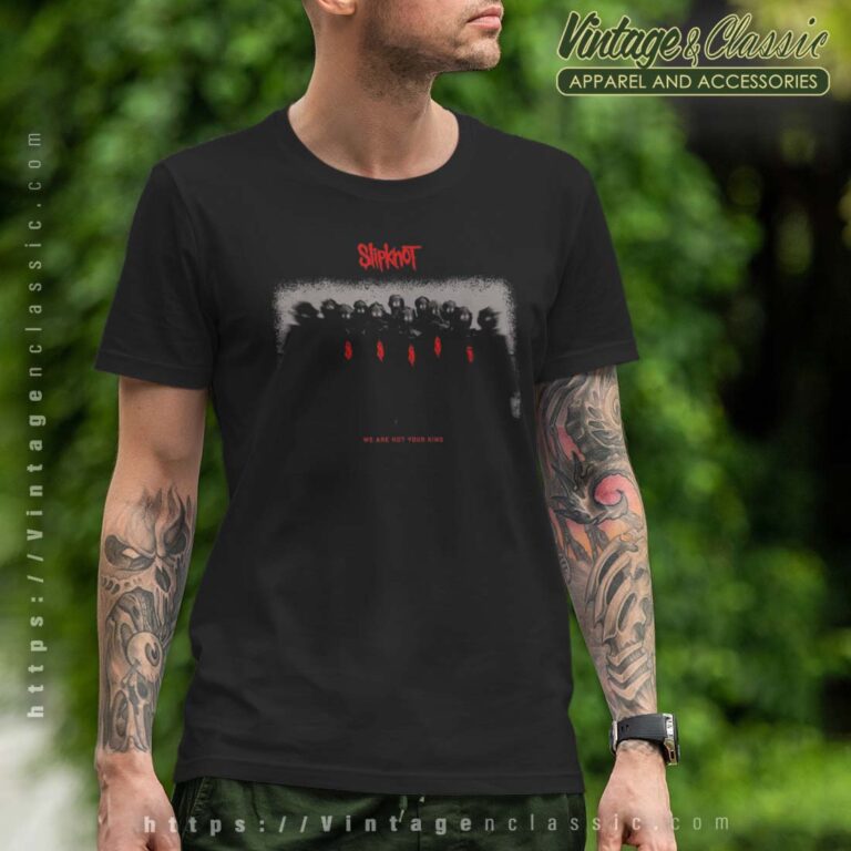 Slipknot We Are Not Your Kind Group Hoods Tshirt Slipknot We Are Not Your Kind Group Hoods Tshirt