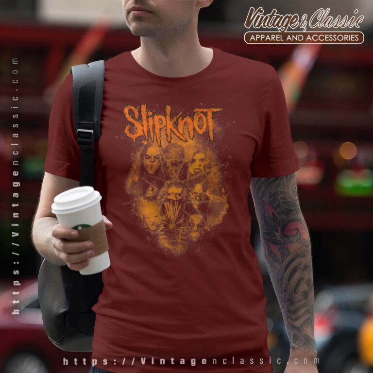 Slipknot We Are Not Your Kind Orange Tshirt Slipknot We Are Not Your Kind Orange Tshirt