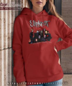 Slipknot We Are Not Your Kind Red Group Shirt 5 Slipknot We Are Not Your Kind Red Group Hoodie